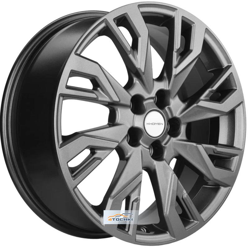 Диски Khomen Wheels KHW1809 (Teana/X-trail) Gray 7x18/5x114,3 ЕТ45 D66,1