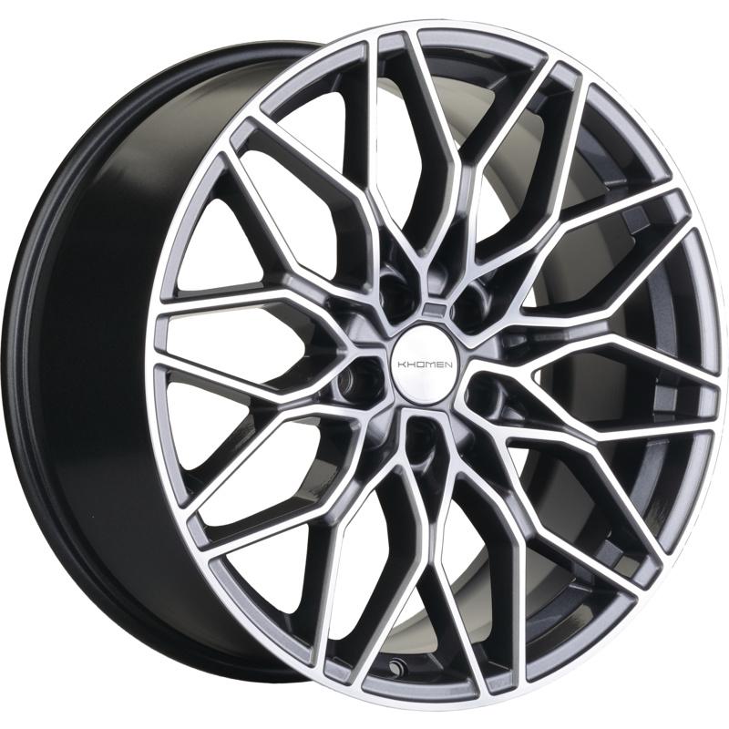 Диски Khomen Wheels KHW1813 (Chery Tiggo 8 Pro) Gray-FP