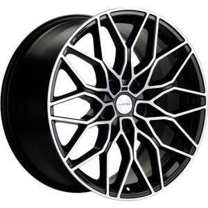 Диски Khomen Wheels KHW1813 (Exeed RX) Black-FP 7x18/5x108 ЕТ41 D65,1