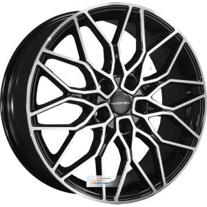 Диски Khomen Wheels KHW1813 (Geely Monjaro/Tugella) Black-FP