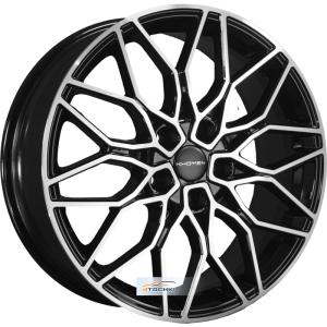Диски Khomen Wheels KHW1813 (Jaecoo J7) Black-FP 7x18/5x108 ЕТ47 D60,1