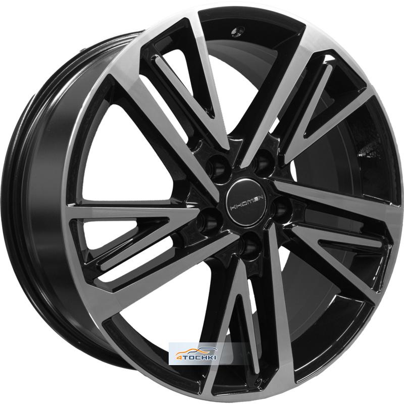 Диски Khomen Wheels KHW1815 (Geely Atlas (Pro) / Changan CS75) Black-FP
