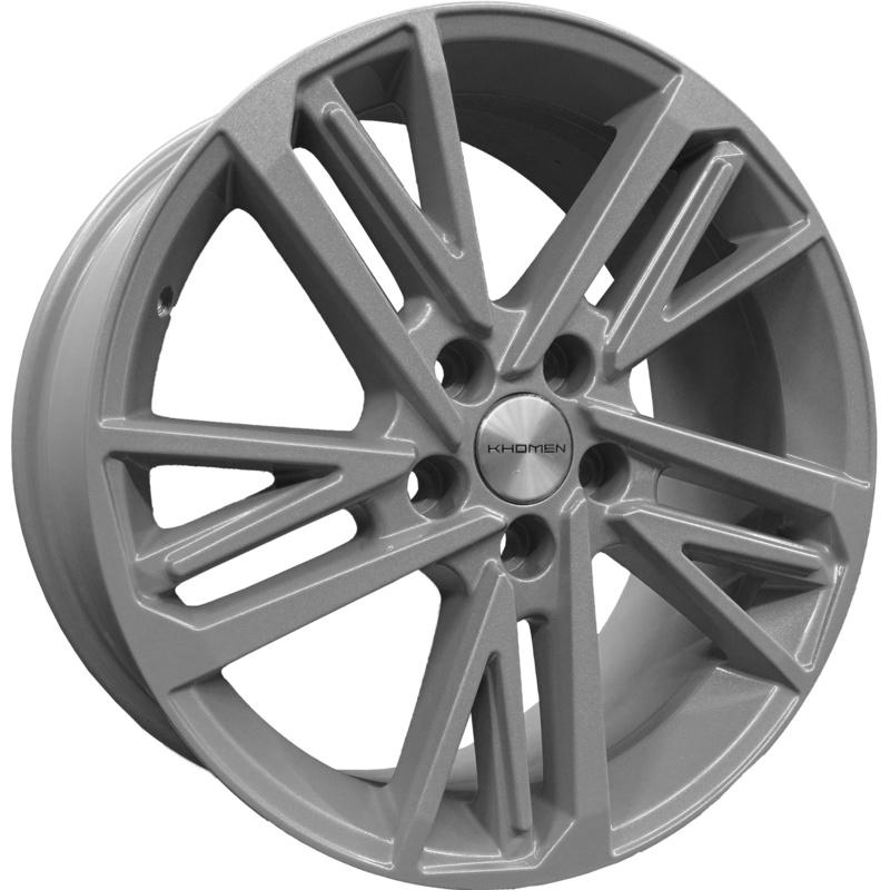 Диски Khomen Wheels KHW1815 (Passat) F-Silver 8x18/5x112 ЕТ48 D57,1