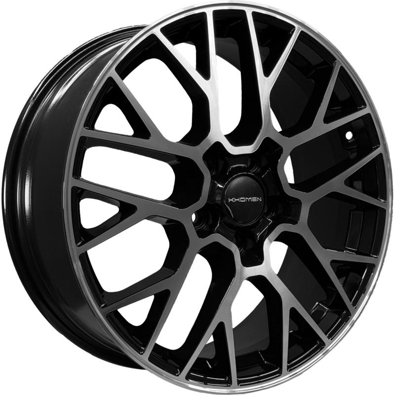 Диски Khomen Wheels KHW1818 (Changan/Geely/Lexus/Suzuki/Toyota) Black-FP