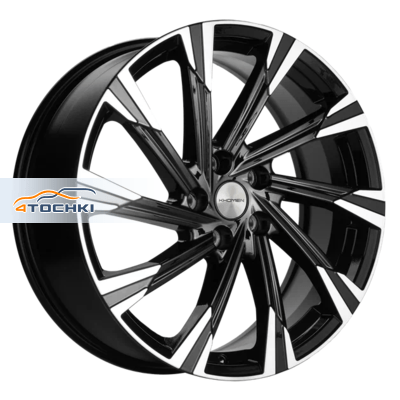 Диски Khomen Wheels KHW1901 (Chery Tiggo 8) Black-FP