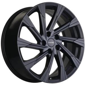 Диски Khomen Wheels KHW1901 (Exeed VX/TXL/LX) Black matt 7,5x19/5x108 ЕТ36 D65,1