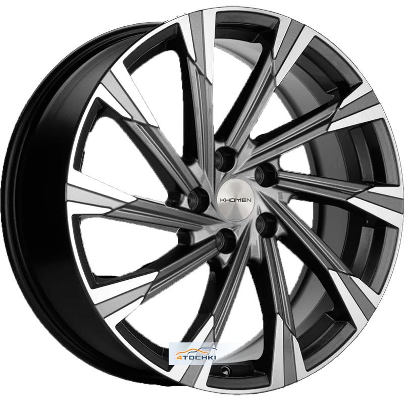 Диски Khomen Wheels KHW1901 (Kodiaq/Tiguan) Gray-FP