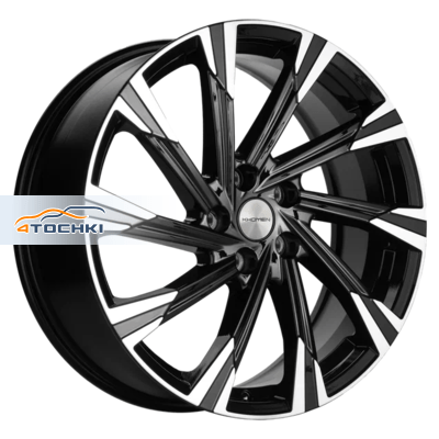 Диски Khomen Wheels KHW1901 (Tugella) Black-FP 7,5x19/5x108 ЕТ46 D63,4