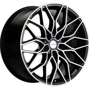 Диски Khomen Wheels KHW1902 (Audi/VW) Black-FP 8,5x19/5x112 ЕТ28 D66,6