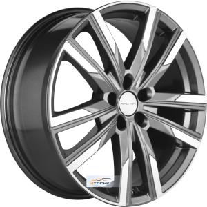 Диски Khomen Wheels KHW1905 (Chery Tiggo 7 Pro) Gray-FP
