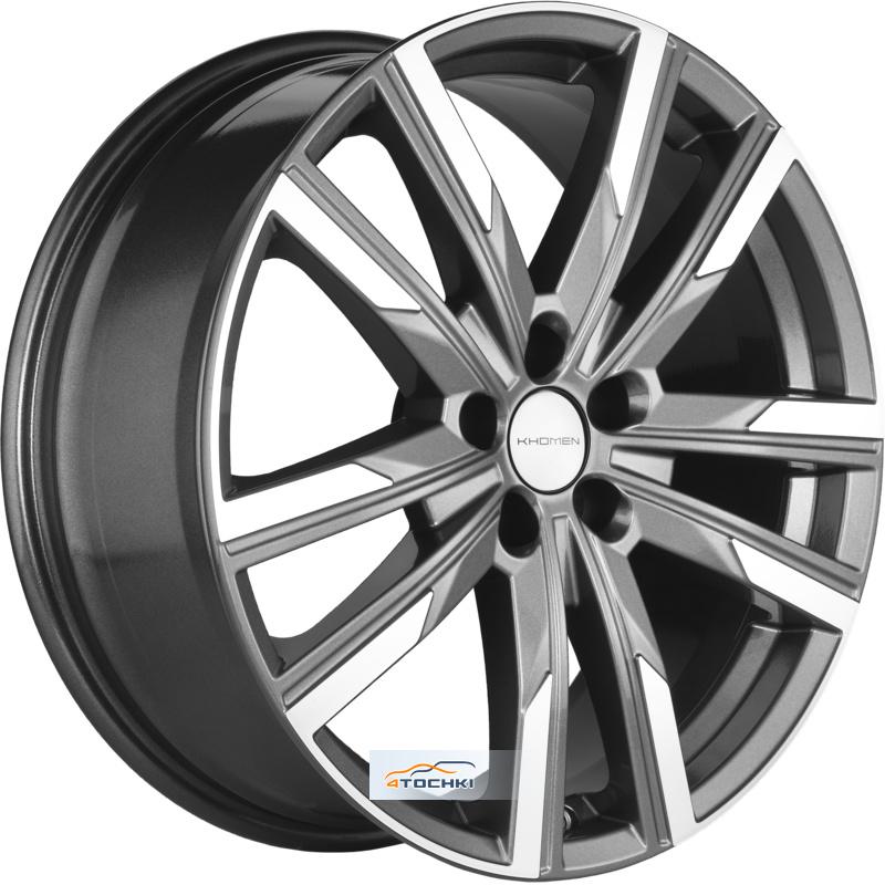 Диски Khomen Wheels KHW1905 (FAW Bestune T77) Gray-FP