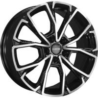 Khomen Wheels KHW1907 (Nissan X-Trail) Black-FP