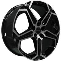 Khomen Wheels KHW1909 (Kodiaq/Tiguan) Black-FP