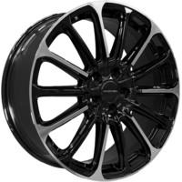 Khomen Wheels KHW1910 (Haval F7/F7x) Black-FP 7,5x19/5x114,3 ЕТ40 D64,1