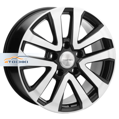 Диски Khomen Wheels KHW2003 (LX570/LC100/LC200) Black-FP