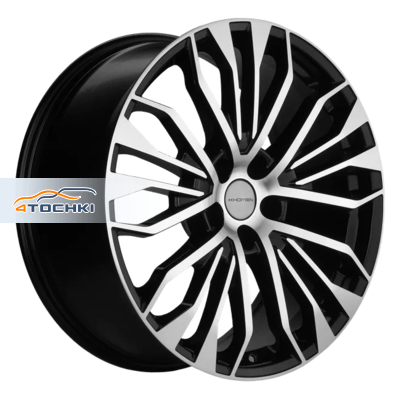 Диски Khomen Wheels KHW2009 (СX-7/SantaFe) Black-FP