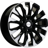 Khomen Wheels KHW2010 (Chevrolet Tahoe) Black-FP 8x20/6x139,7 ЕТ28 D78,1