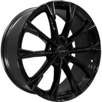 Khomen Wheels KHW2018 (Geely Monjaro/Tugella) Black 8x20/5x108 ЕТ46 D63,4