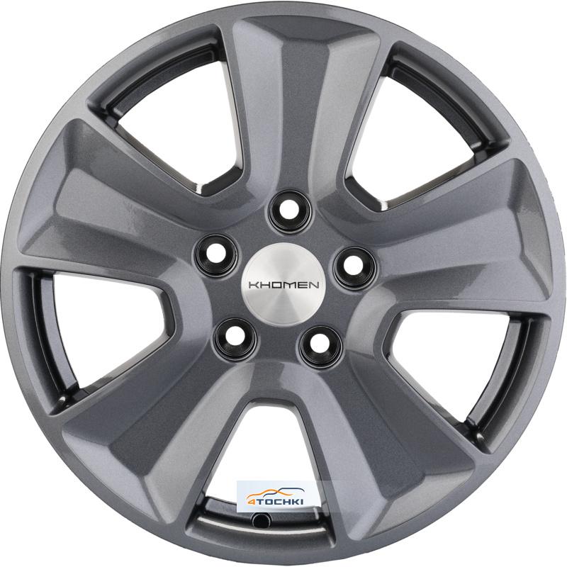 Диски Khomen Wheels KHW1601 (Renault/Nissan) Gray