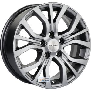 Диски Khomen Wheels KHW1608 (Huyndai/Mazda) G-Silver
