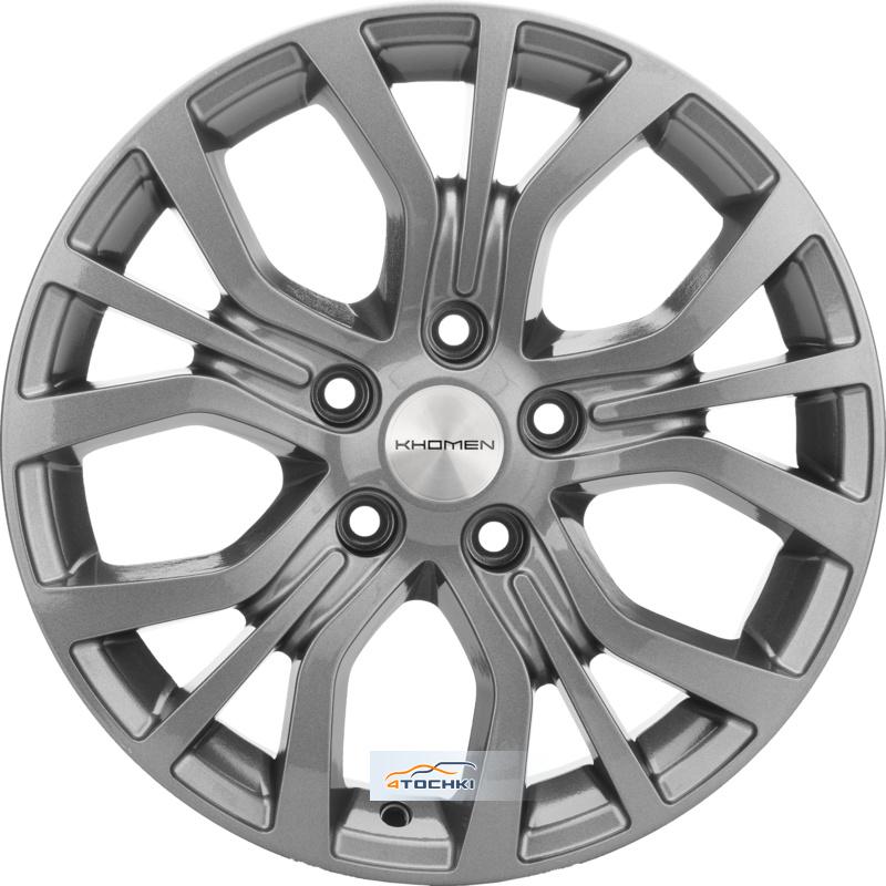 Диски Khomen Wheels KHW1608 (Huyndai/Mazda) Gray