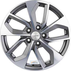 Диски Khomen Wheels KHW1703 (Changan/Geely/Lexus/Toyota) Gray-FP