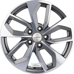Диски Khomen Wheels KHW1703 (CX-5/i40/X-Trail) Gray-FP