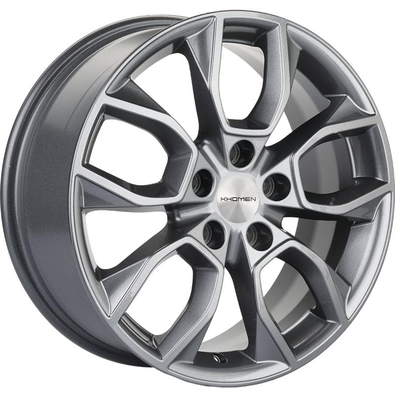 Диски Khomen Wheels KHW1713 (Karoq) Gray 7x17/5x112 ЕТ45 D57,1