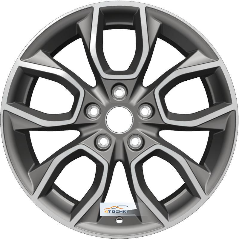 Диски Khomen Wheels KHW1713 (CX-5/i40/X-Trail) Gray-FP