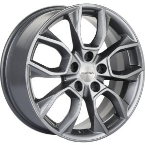 Диски Khomen Wheels KHW1713 (Kodiaq/Tiguan) Gray 7x17/5x112 ЕТ40 D57,1
