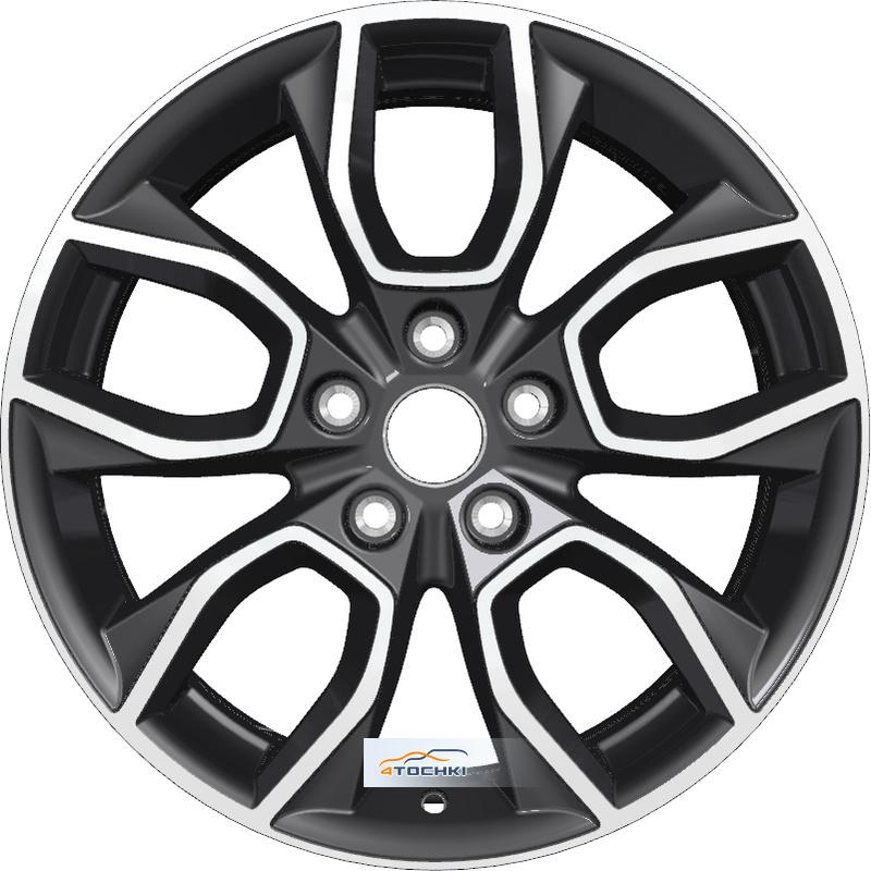 Диски Khomen Wheels KHW1713 (Sportage) Black-FP