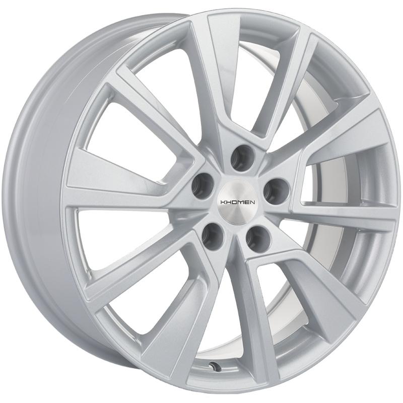 Диски Khomen Wheels KHW1802 (Kodiaq/Tiguan) F-Silver