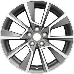Диски Khomen Wheels KHW1802 (Kodiaq/Tiguan) Gray-FP
