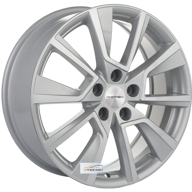 Диски Khomen Wheels KHW1802 (Changan/Geely/Lexus/Suzuki/Toyota) F-Silver-FP