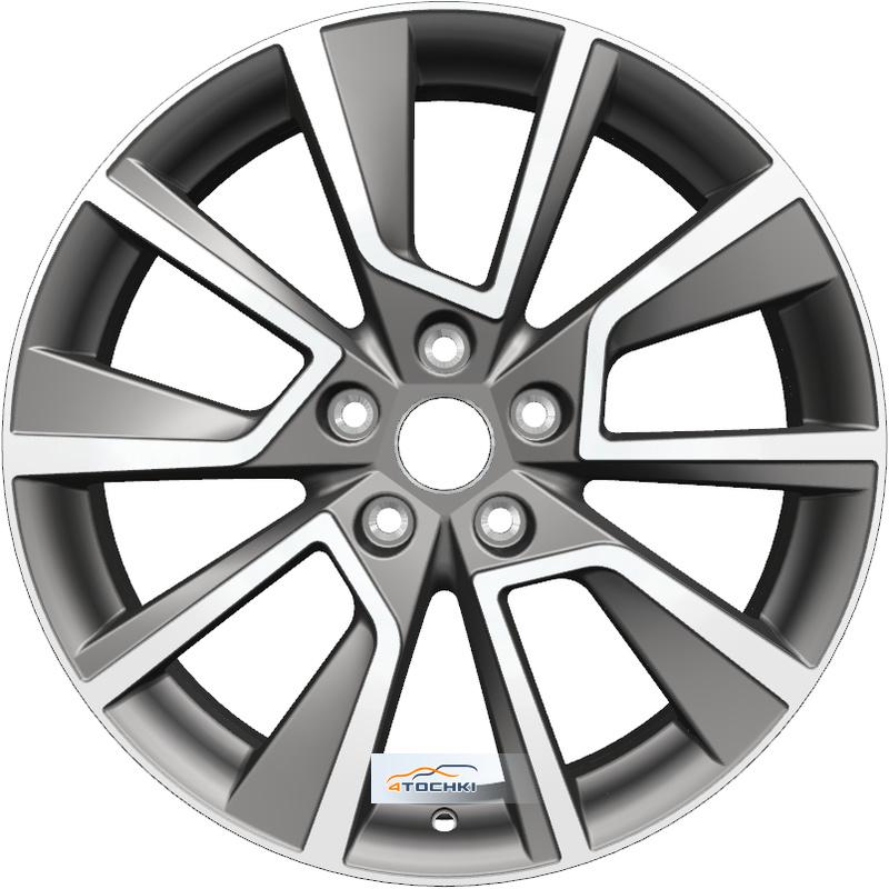 Диски Khomen Wheels KHW1802 (Outlander) Gray-FP 7x18/5x114,3 ЕТ38 D67,1