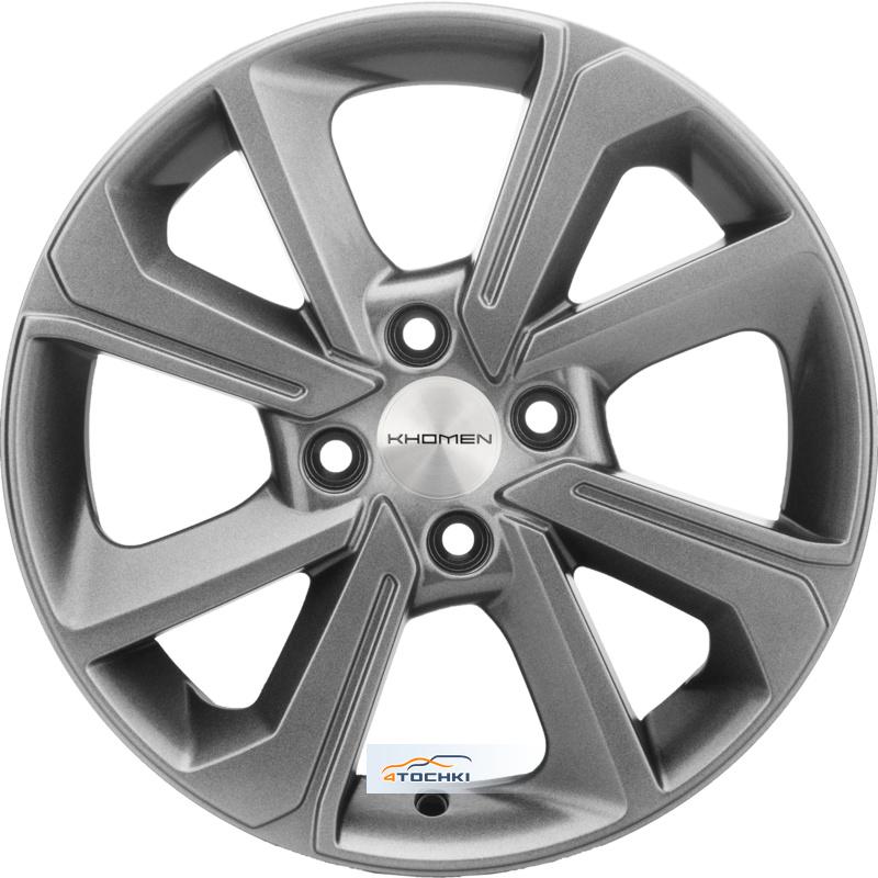 Диски Khomen Wheels KHW1501 (Logan/Sandero/Xray) G-Silver