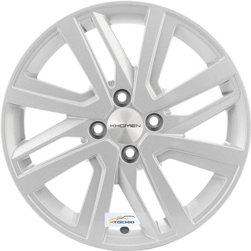 Диски Khomen Wheels KHW1609 (Rio I/Solaris I) F-Silver