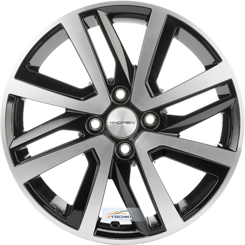Khomen Wheels KHW1609 (Stepway) Black-FP