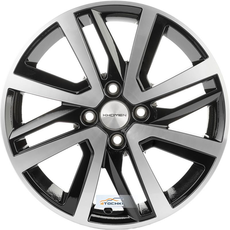 Диски Khomen Wheels KHW1609 (Vesta/Largus) Black-FP