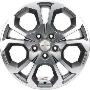Диски Khomen Wheels KHW1711 (Ceed) Gray-FP