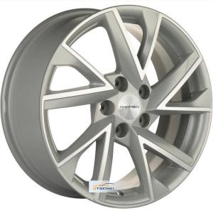 Диски Khomen Wheels KHW1714 (Changan/Geely/Lexus/Toyota) F-Silver-FP