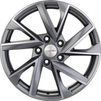 Khomen Wheels KHW1714 (Karoq) Gray-FP