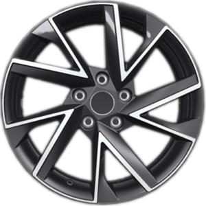 Диски Khomen Wheels KHW1714 (Teana/X-trail) Black-FP
