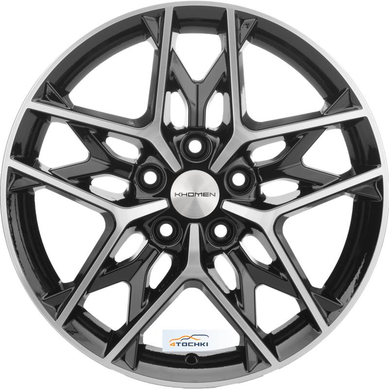 Диски Khomen Wheels KHW1709 (CX-5/Seltos/Optima) Black-FP