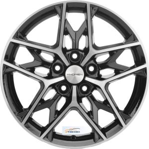 Диски Khomen Wheels KHW1709 (Changan/Geely/Lexus/Toyota) Black-FP
