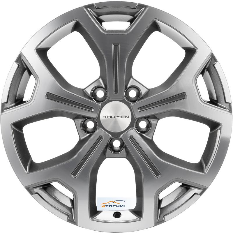 Диски Khomen Wheels KHW1710 (Ceed) Gray-FP