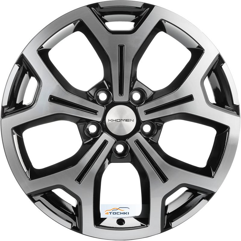 Диски Khomen Wheels KHW1710 (Focus) Black-FP