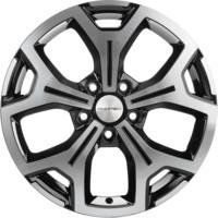 Khomen Wheels KHW1710 (Focus) Black-FP