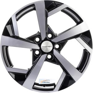 Диски Khomen Wheels KHW1712 (Qashqai) Black-FP