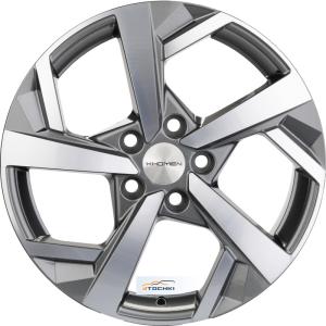 Диски Khomen Wheels KHW1712 (Changan/Geely/Lexus/Toyota) Gray-FP